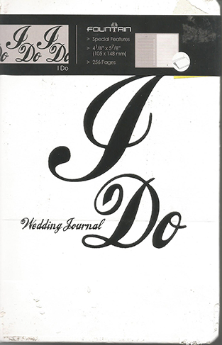 I Do Wedding  Journal